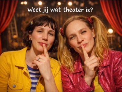 Kaatje en Fieke spelen... Toneel